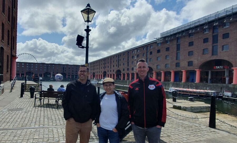 Liverpool: Guided City Walking Tour - Pier Head and the Three Graces: architecture with meaning