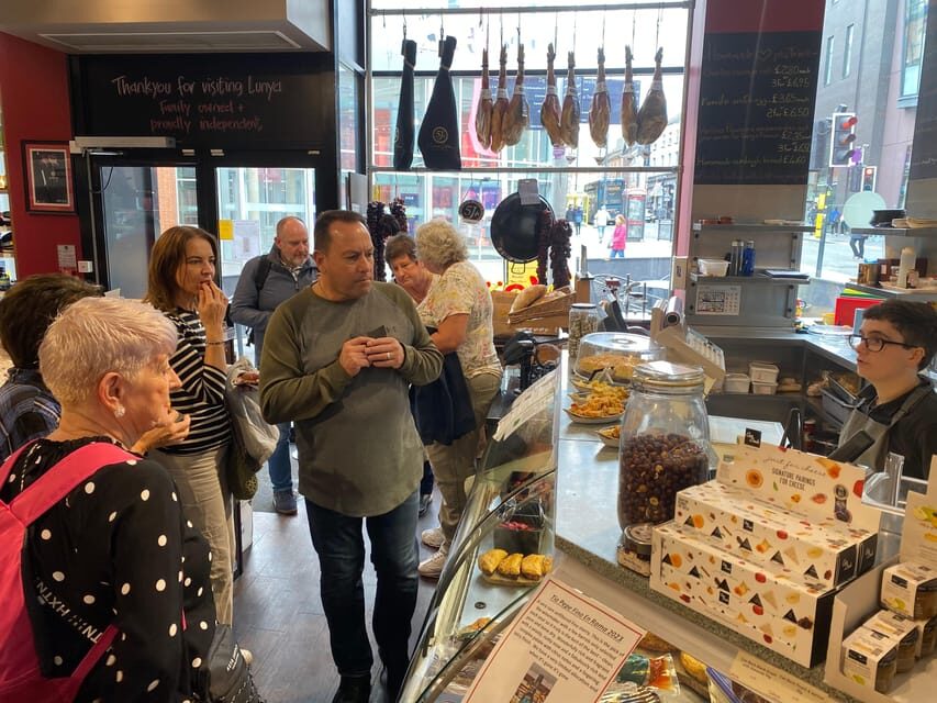Liverpool: Guided Food and Drink Tour with Full Lunch - Starting at The Bluecoat: the meeting point and opening bite