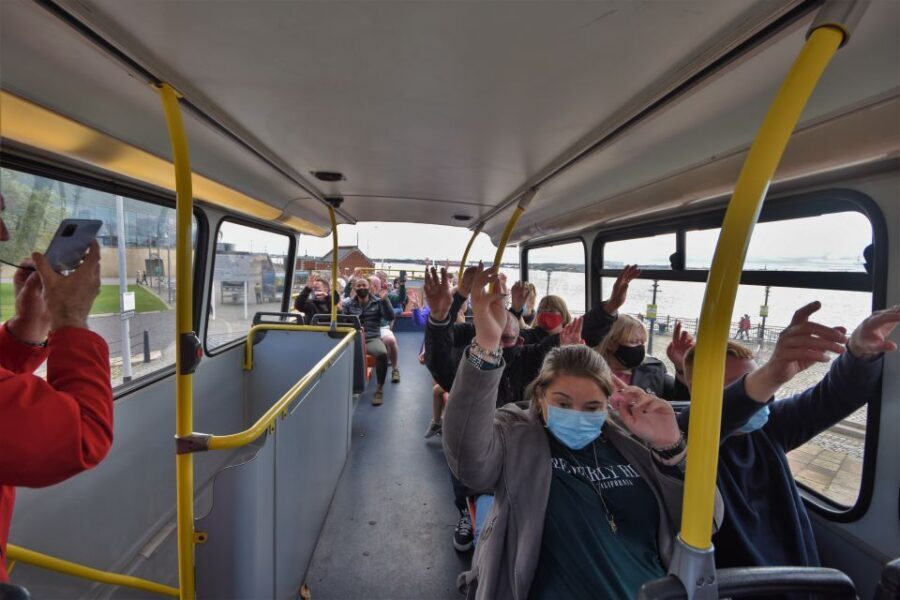Liverpool: Open-Top Sightseeing Hop-On Hop-Off Bus Tour - Philharmonic Dining Rooms: the included glass and why timing matters