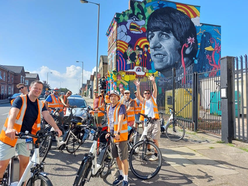 Liverpool: The Beatles Tour on Electric Pedal-Assist Ebikes - Electric Pedal-Assist Makes the Whole Route Feel Manageable
