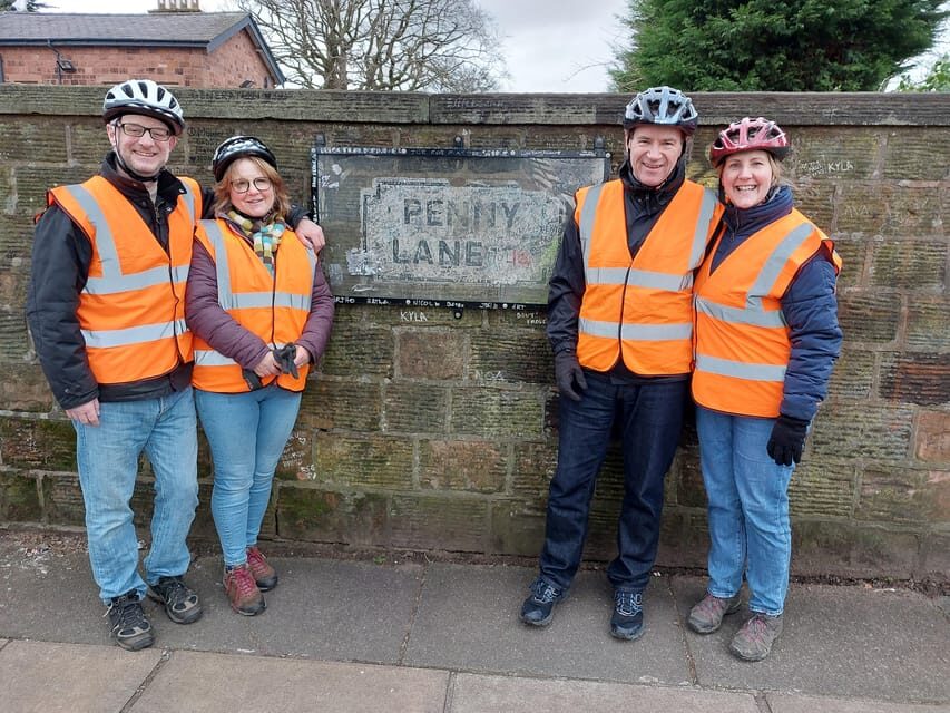 Liverpool: The Beatles Tour on Electric Pedal-Assist Ebikes - Penny Lane and Strawberry Field: Iconic Streets, Photo Moments, and a Real Break