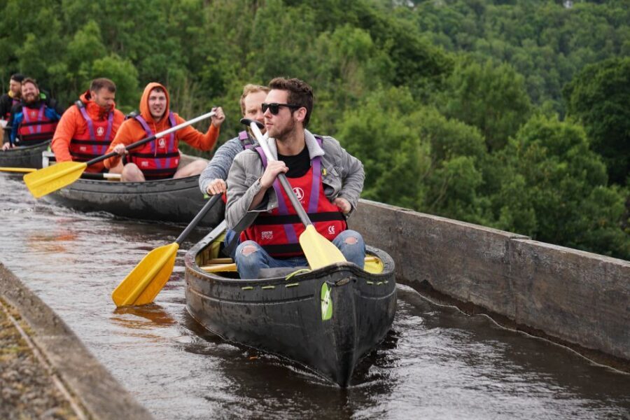 Llangollen: Guided Aqueduct Canoe Tour - Pontcysyllte Aqueduct from a canoe: why this is such a good idea