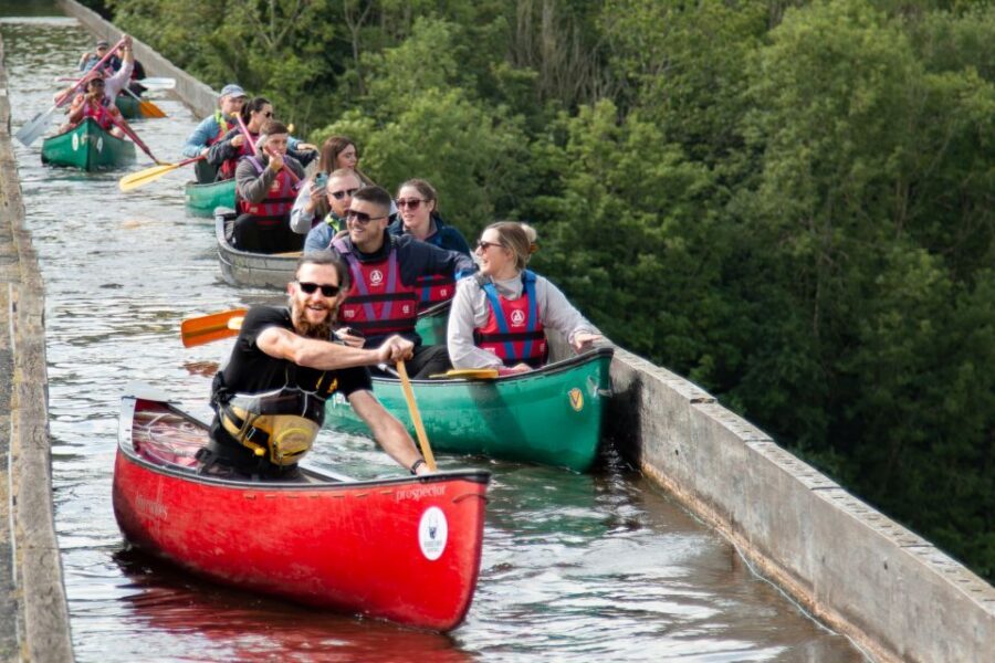 Llangollen: Guided Aqueduct Canoe Tour - Meeting at Plas-Yn-Y-Pentre Bridge: plan your timing