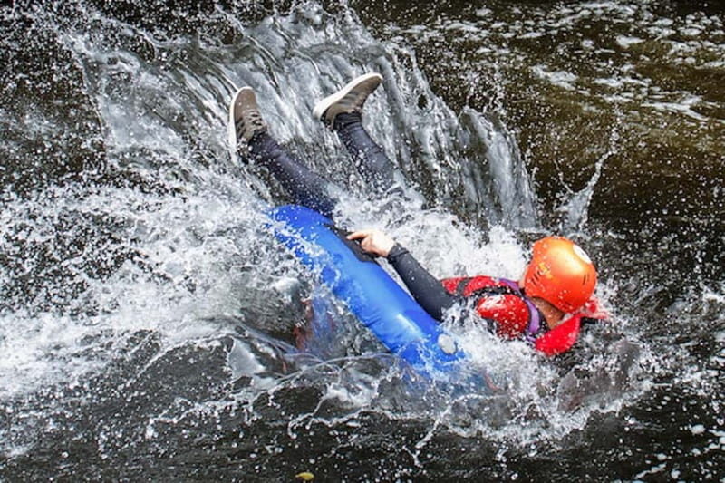 Llangollen: River Tubing in the Dee Valley - The 3 rapids plus Serpent’s Tail: what the ride feels like
