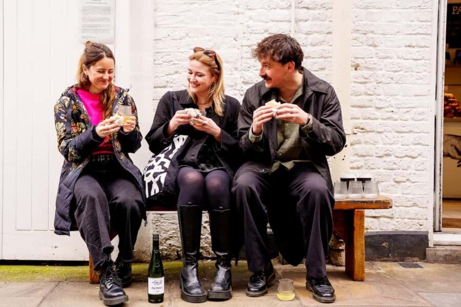 Local Foodie Adventure in London: 10+dishes, drinks and more - Entering Soho: your walk starts at Crown, then opens into Neal’s Yard