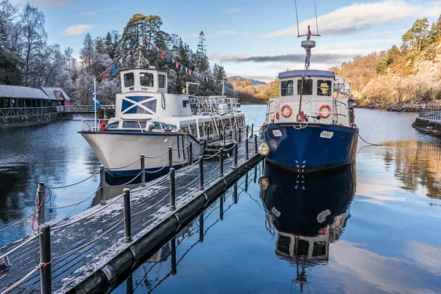 Loch Katrine – National Park Autumn/Winter Wonderland Cruise - Onboard bar and comfort: warmth, drinks, and small choices