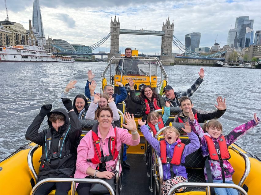 London: 20-Minute Tower RIB Blast from Tower Pier - Key points to know before you go