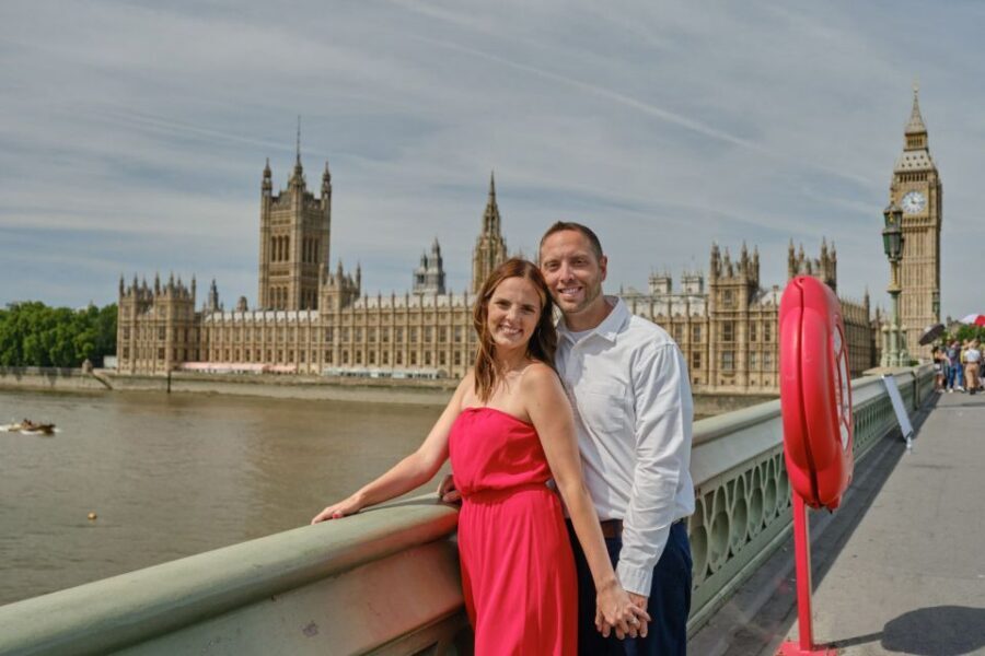 London: 30min PRIVATE Professional Westminster Photo Shoot - Price and value for a group of up to 7 people