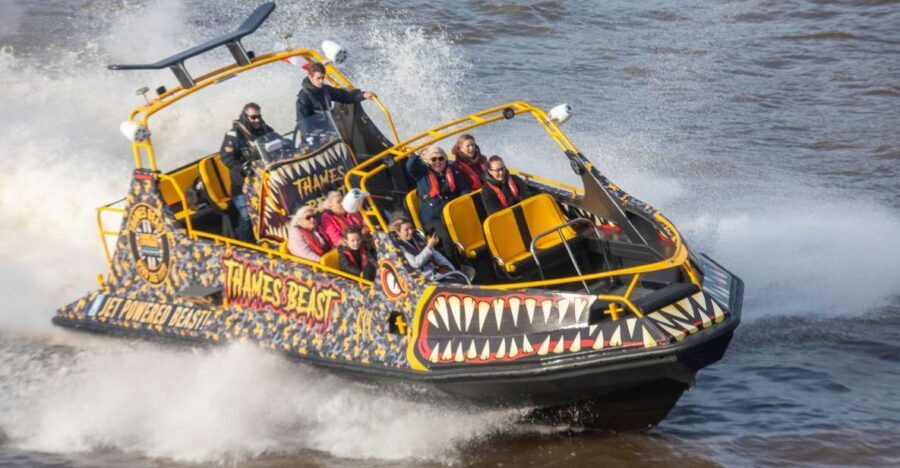 London: 40-Minute Thames Beast Jetboat Tour - Key highlights you’ll actually feel