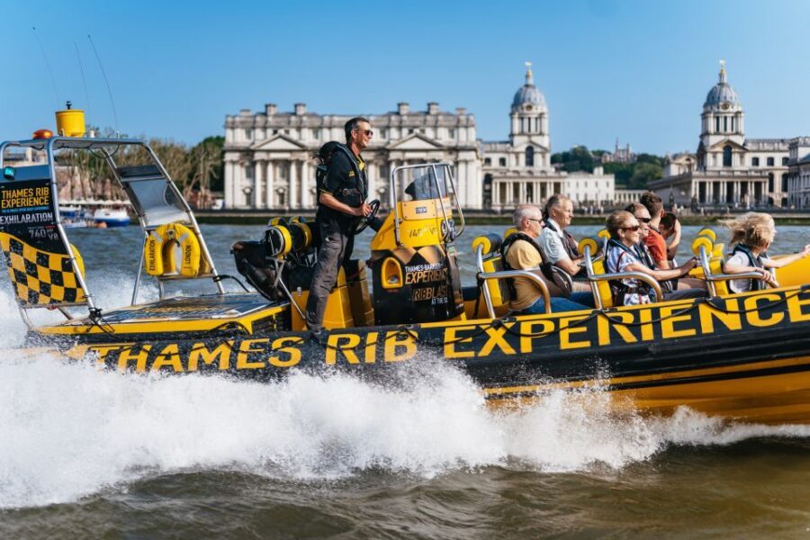 London: 45-Minute Speedboat Sightseeing Tour - The Thames stops: what you’ll see from the water and what it feels like