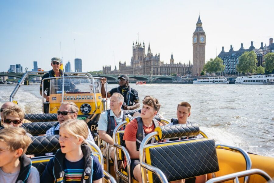 London: 45-Minute Speedboat Sightseeing Tour - Who should book this RIB tour—and who should skip it