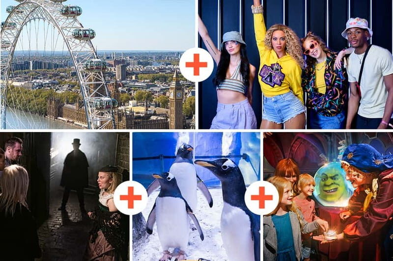 London: 5 Top Attractions Pass with Madame Tussauds - SEA LIFE London Aquarium: shark time plus a lot more than a single tank