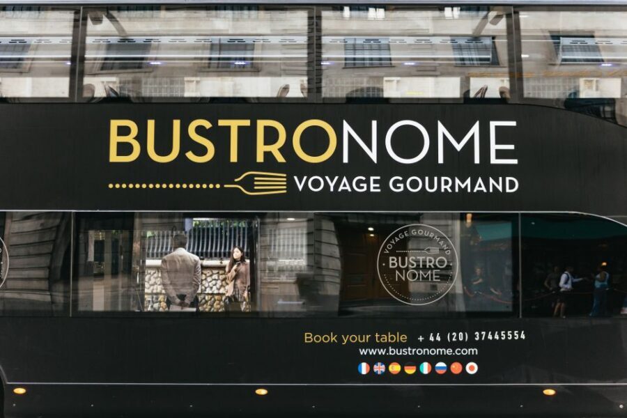 London: 6-Course Gourmet Dinner on a Luxury Coach - Is This $130 Per Person Good Value?