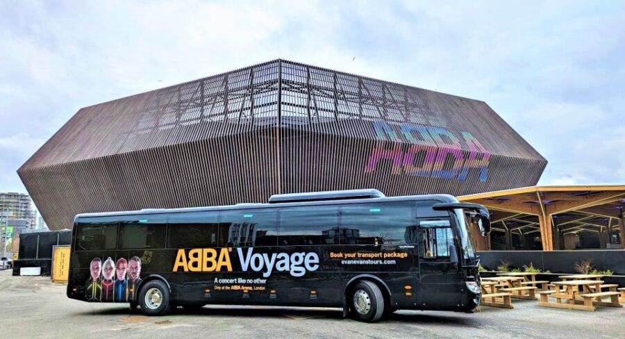 London: ABBA Voyage Express Bus and Optional Concert Ticket - The ABBA Voyage Express ride: comfort plus “pre-show mode”