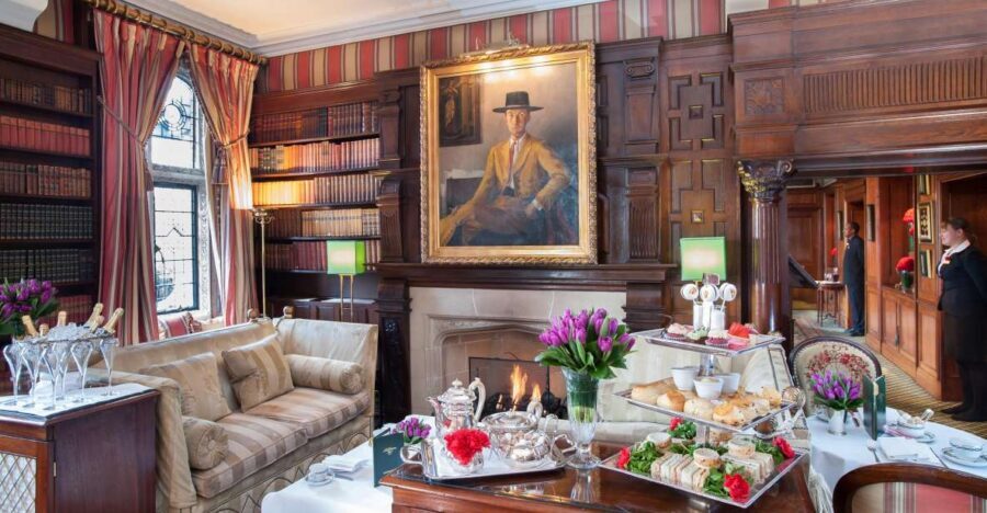 London: Afternoon Tea at The Milestone with Champagne Option - Entering The Milestone: 1689 luxury without the fuss