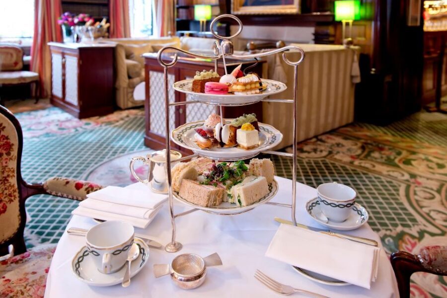 London: Afternoon Tea at The Milestone with Champagne Option - Champagne option: when a glass makes sense with tea
