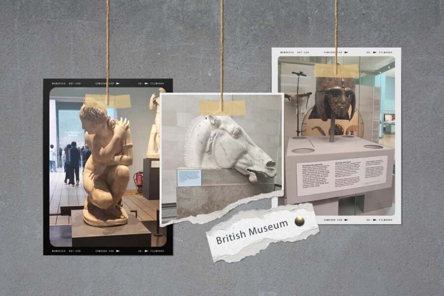 London: British Museum: Ancient Daemons and Art Private Tour - Parthenon Marbles: Beauty That Changes With Time