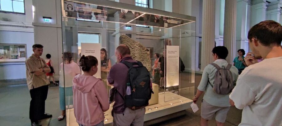 London: British Museum Private Tour for Kids & Families - The highlights plan: Greece, Egypt, and ancient Britain in one loop
