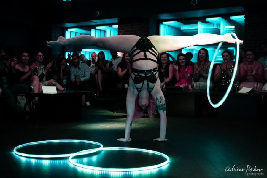 London: Burlesque Cabaret Show in the West End - Miss Tempest Rose and the House of Burlesque