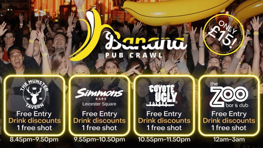 London : Central London Bar Crawl with discounts on drinks - Key things to know before you go