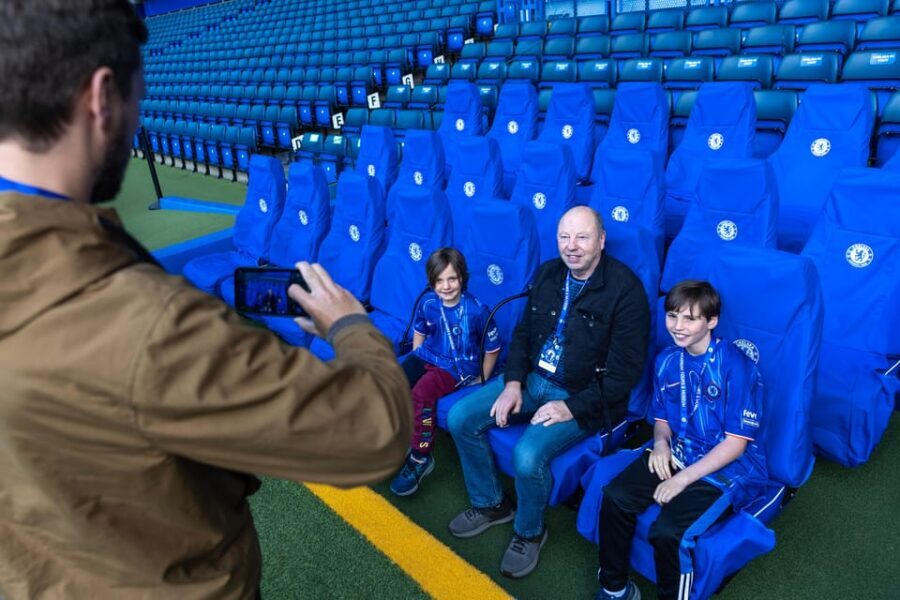 London: Chelsea FC Museum and Stamford Bridge Classic Tour - Pitchside time and the tunnel-to-touchline feeling
