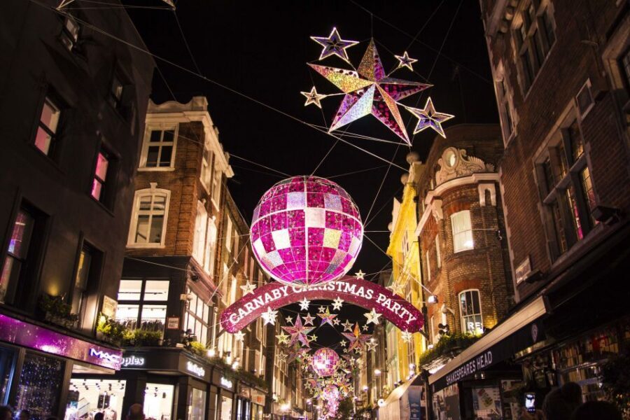 London Christmas Lights Bike Tour - Quick highlights