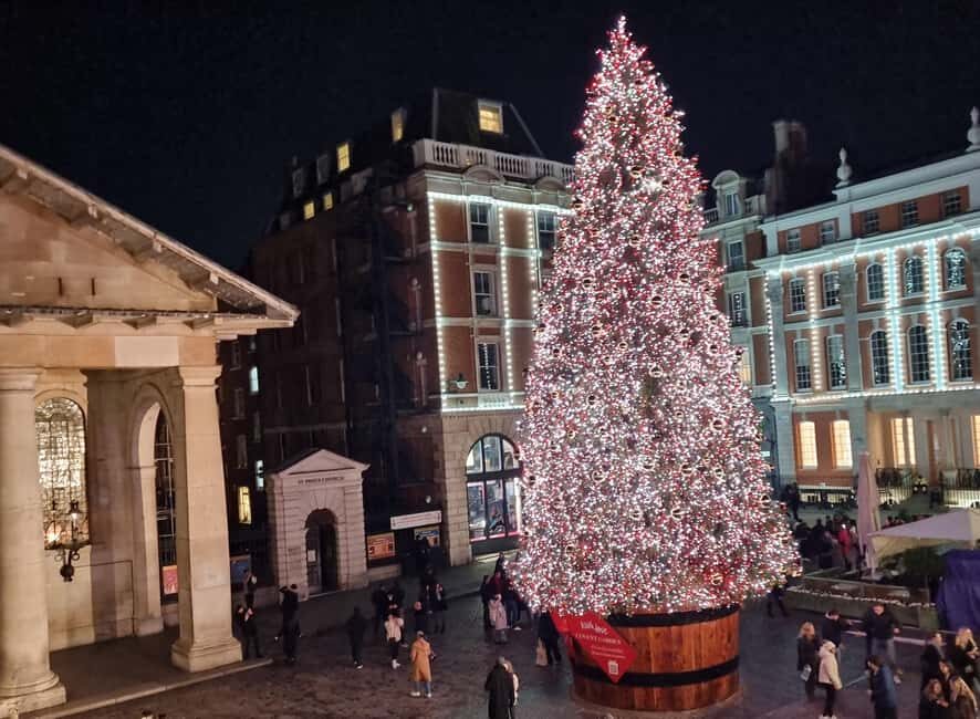 London: Christmas Lights Guided Walking Tour - A London Christmas lights route that actually works