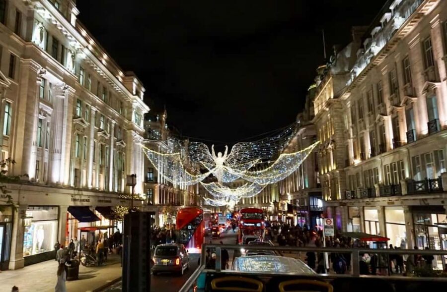 London Christmas Lights Open-Top Bus Tour. 2025 Early Bird - Key things that make this tour work