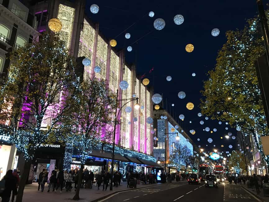 London Christmas Lights Open-Top Bus Tour. 2025 Early Bird - Price and what you actually get for $26.94