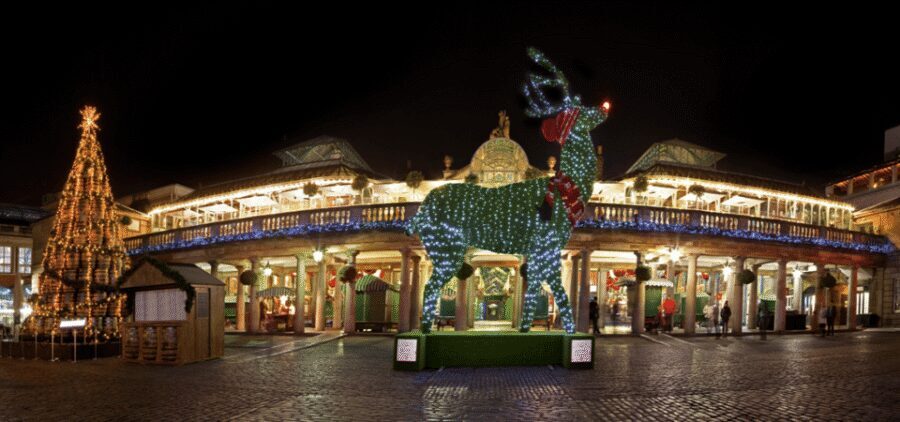 London: Christmas Lights Self Guided Walking Tour - Regent Street and Angelic Light Designs