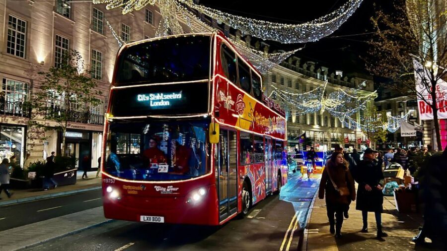 London: Christmas Lights Sightseeing Open-Top Bus Tour - What’s Included (and What You’ll Need to Handle Yourself)