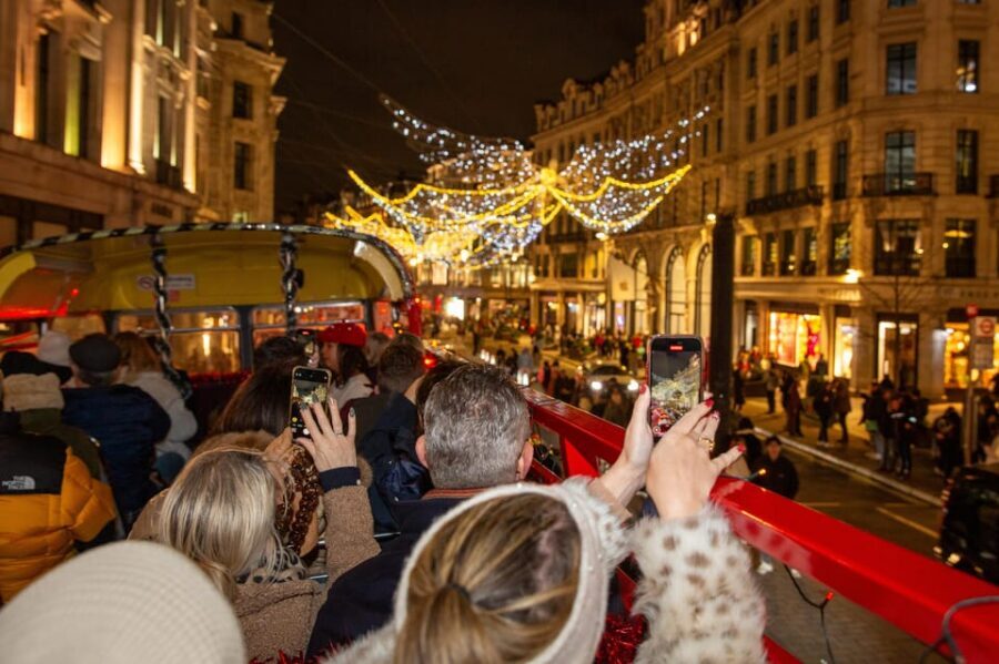 London: Christmas Lights Tour by Vintage Double-Decker Bus - Key things I’d book this tour for