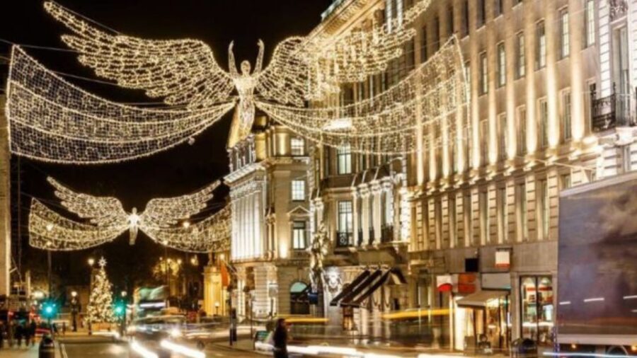 London: Christmas Lights Tour, Mince Pies, & Festive Drinks - What the 90-minute route looks like in real life