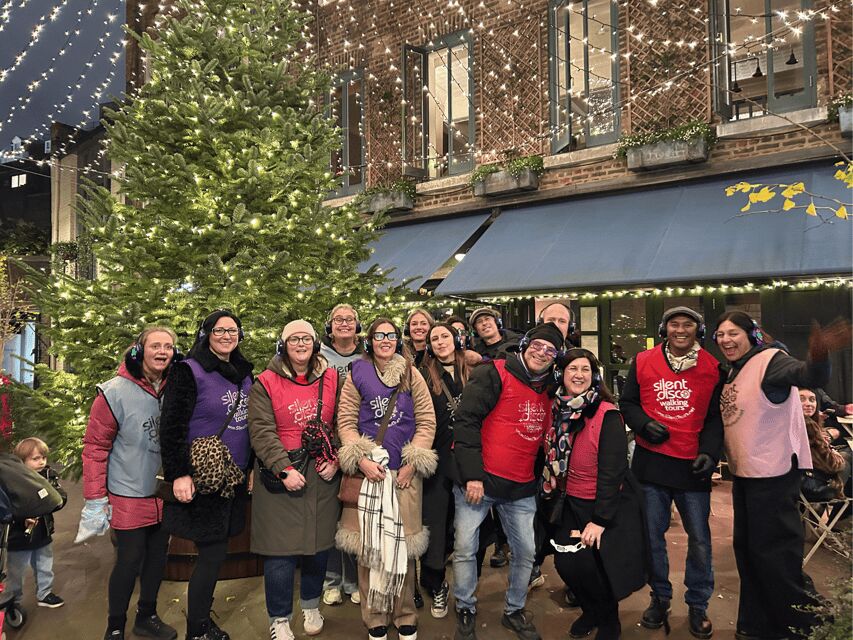 London: Christmas Lights Tour - With Christmas Music - Headsets, songs, and the group energy you can actually control