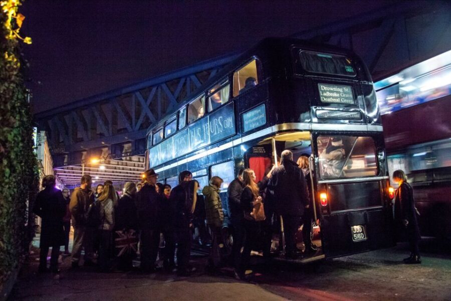 London: Comedy Horror Ghost Tour on a Bus - How the Conductor, Driver, and Actors Make or Break the Night