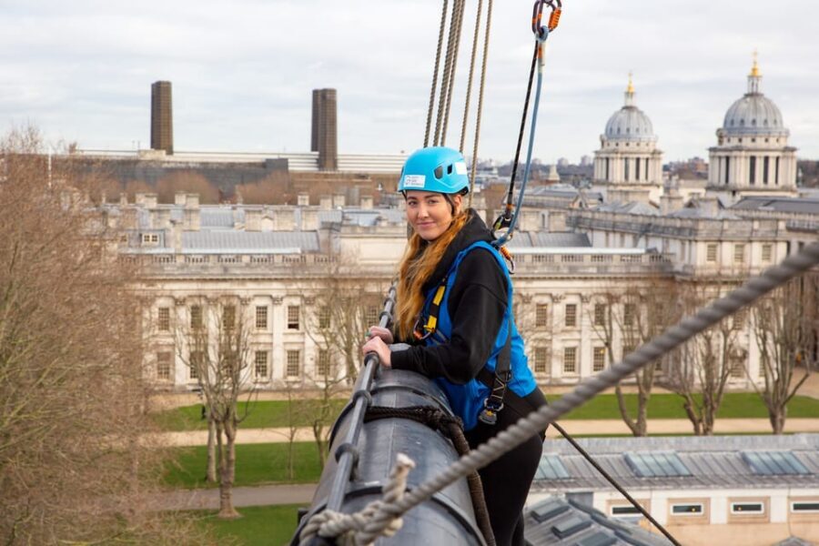 London: Cutty Sark Entry Ticket with Guided Rig Climb - Lower Topsail Yard: the moment that tests balance (and gets fun)