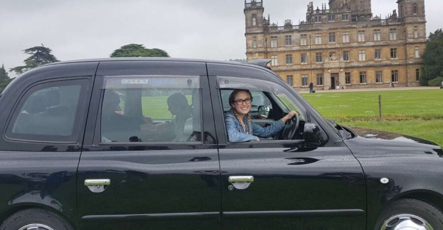 London: Downton Abbey Countryside Black Taxi VIP Tour - Black taxi VIP pickup and the 9-hour rhythm