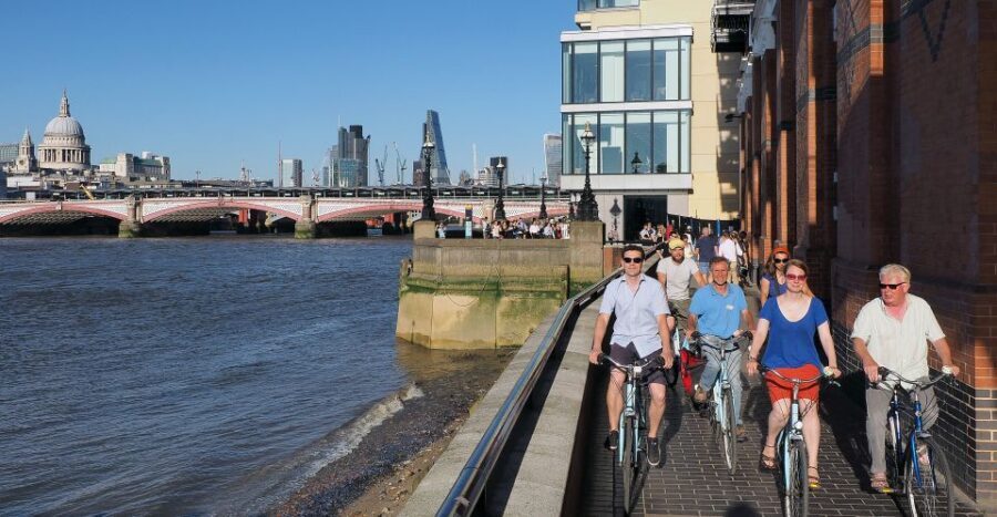 London: East London Town 3.5-Hour Bike Tour - Tower Bridge and the Tower: Fortress Walls, Fairy-Tale Angles