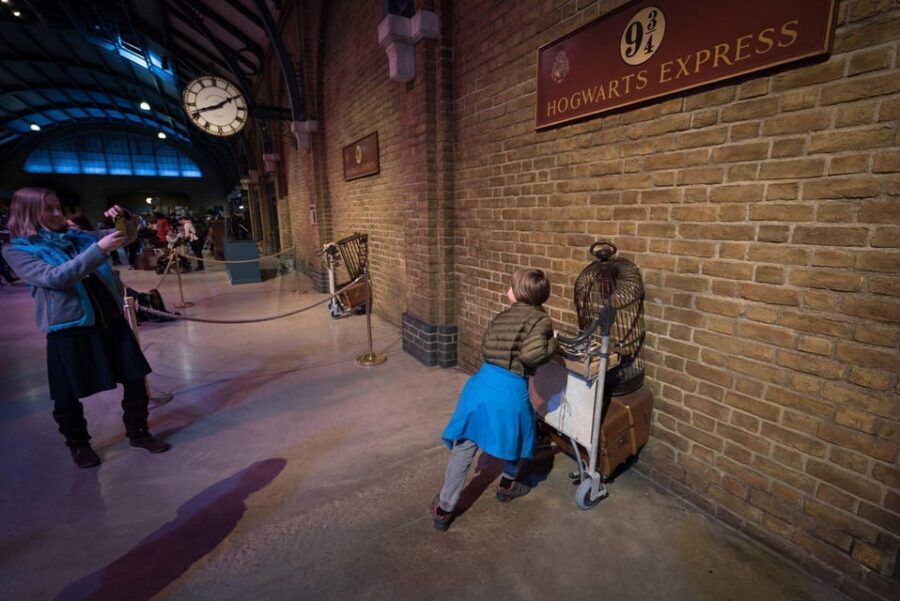London: Family Harry Potter Movie Locations Tour (Private) - Leicester Square: movie energy between iconic photo stops