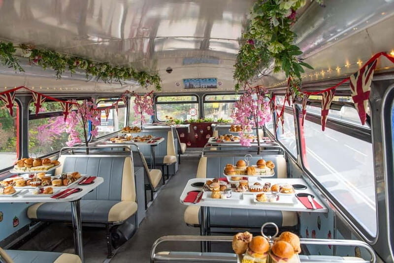 London: Great British Afternoon Tea Bus Tour - The sightseeing loop: Big Ben, Tower Bridge, and Piccadilly from your seat