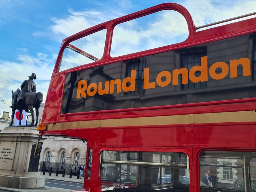 London: Guided Sightseeing Tour on a Vintage Open-Top Bus - The route in motion: how the bus experience works