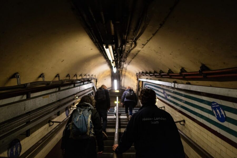 London: Hidden Tube Tour of Holborn's Secret Platforms - Walking reality check: low light, stairs, and uneven ground