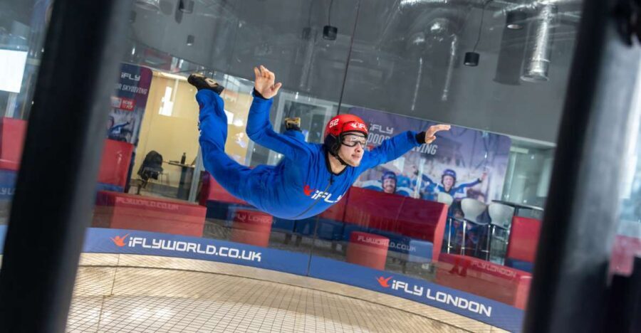 London: iFLY Indoor Skydiving at The O2 Entrance Ticket - Your 90-minute plan: check-in, gear, briefing, then the tunnel