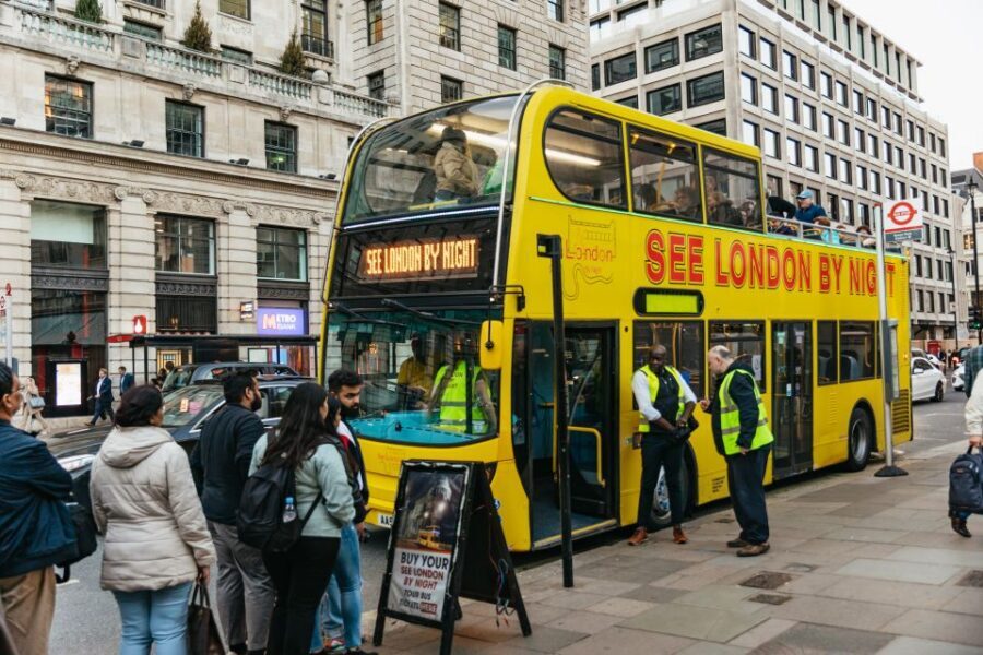 London: London by Night Sightseeing Open-Top Bus Tour - Tower Bridge and Tower of London: the skyline thrill moment