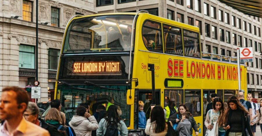London: London by Night Sightseeing Open-Top Bus Tour - The open-top bus experience: views, sound, and what to wear