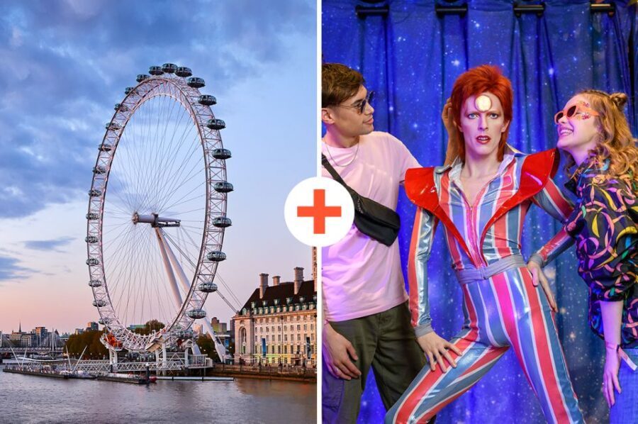London: London Eye and Madame Tussauds Combo Ticket - Getting there: South Bank vibes and nearby Tube
