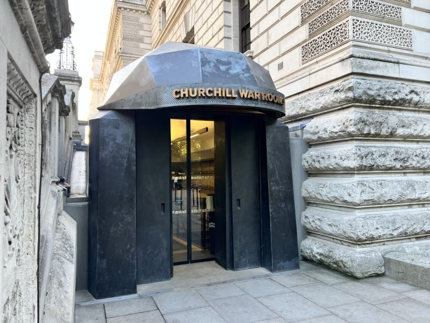 London: London in WW2 and Churchill War Rooms Entrance - Should you book this WW2 Westminster and War Rooms tour?