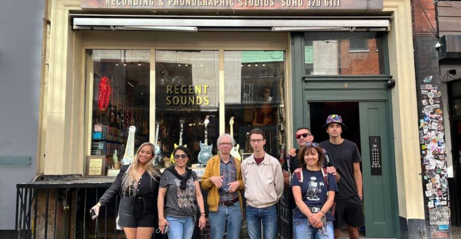 London: Music walking tour of Soho - Meeting Outside Dominion Theatre: The Start That Gets You Oriented Fast