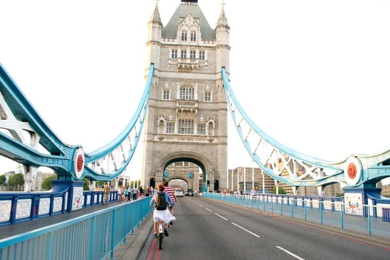 London Package: Royal Bike Tour with River Thames Cruise - Rolling up to Big Ben and Parliament the right way