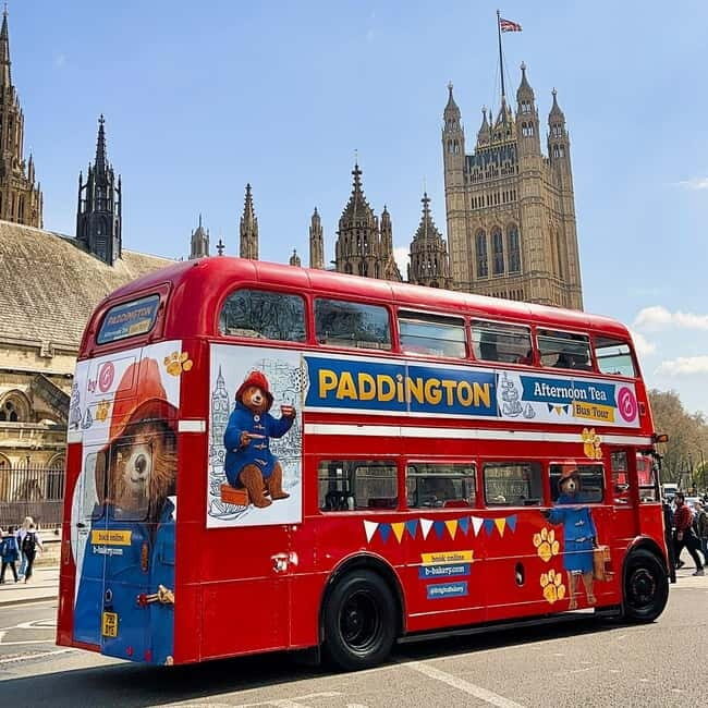 London: Paddington Bear Themed - Afternoon Tea Bus Tour - Practical Tips: Weather, No Toilets, and Food Rules